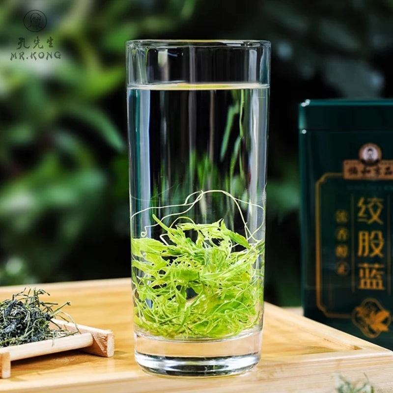 Longxu  Dragon-beard Jiaogulan Gynostemma Pentaphylla Herb Pure-natural Organic Pingli Jiaogulan Sweet Herbal Tea