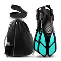 Custom Long Rubber Fins OEM ODM Certified Wholesale One-Stop Service Spring Adjustable Straps Scuba Free Diving Snorkeling