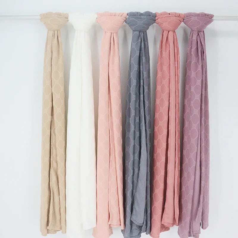 Latest Muslim Women Scarf Stretchy Jersey Hijab Fabric Head Wrap Scarf Premium Jersey Hijabs for Women