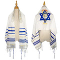Madeshine Yeshua Light World Satin 72*22 Inches New Covenant Messianic Prayer Shawl Matching Tallit Bag Scripture Corners