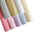 0.6-0.7mm Prismatic Leatherette Solid Color Pattern Faux Leather Fabric Synthetic Leather for Diy Making Bag Shoes Crafts
