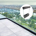 Heavy-duty Aluminum Extruded U-shaped Base Glass Railing Profile Sturdy and Durable Support Profile for Pool Perimeter Fence