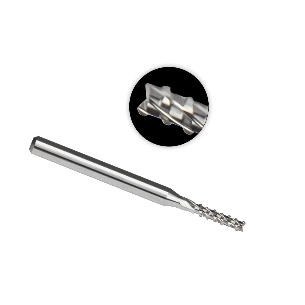 Altin Coated 4-Flute CNC Router Bits Customizable OEM/ODM PCB Milling Cutter Carbide End Mill Drill for PVC & PCB Cutting
