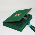 New Arrivals Silk Tassel Custom Velvet Wedding Invitation Box With Logo Custom Luxury Clear Acrylic Wedding Invitation Cards