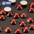 VDD 014 Garnet SS3-SS50 Glass Rhinestones Crystal Non-Hotfix Flatback Strass for Stones Decorations Crafts Accessories