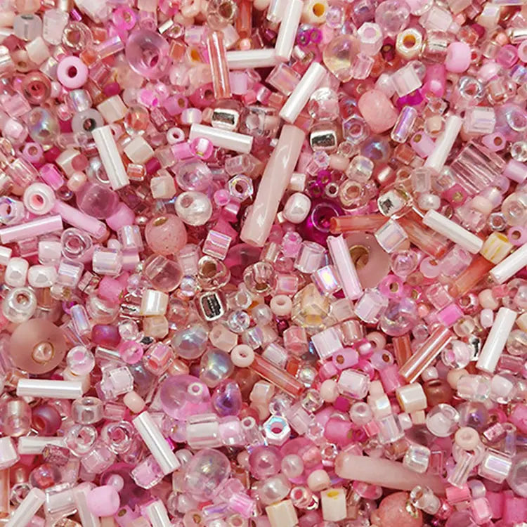 50 Grams Delica Rocailles Square Twist Etc Multi Shape Miyuki Mixed Beads