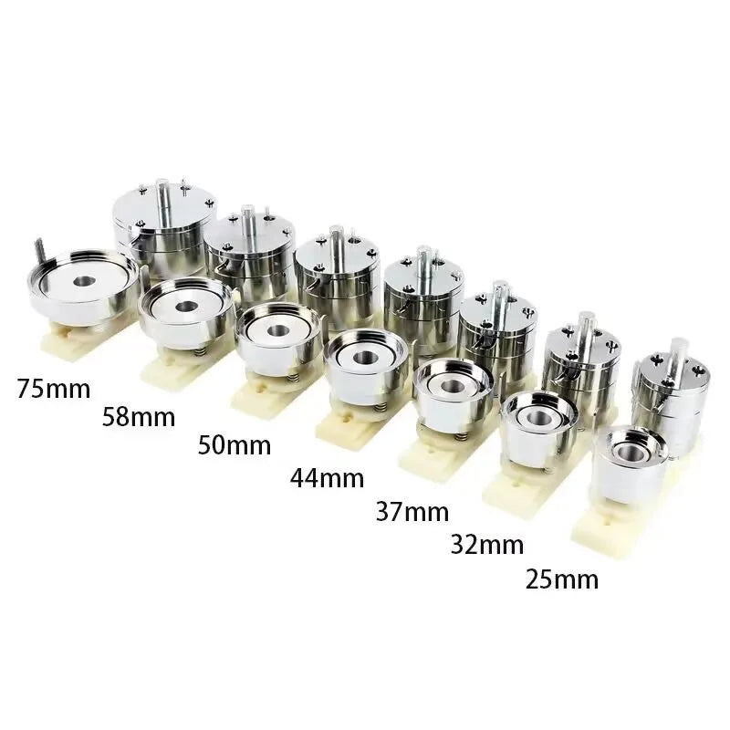25/32/37/44/50/56/58/75mm Badge Machine Mould for Button Making Machine Use