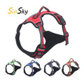 SinSky Hot Sale Pet Dog Harness Vest Reflective Adjustable Soft Padded Pet Vest Service Dog Harness
