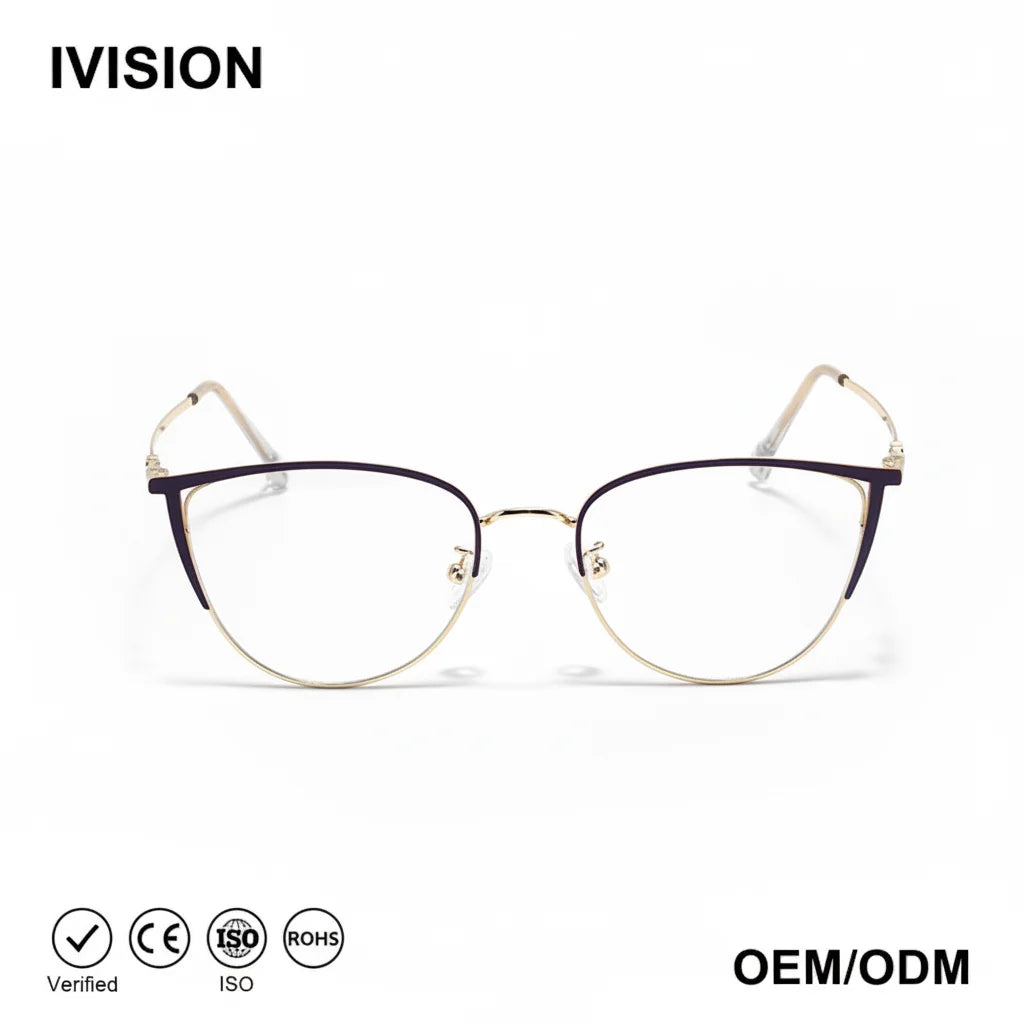 Retro Cat Eye Optical Glasses 2023 New College Style Fashion Frame Student Glasses Frame