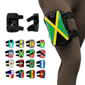 Ready to Ship Low Moq Caribbean Flag Leg Bag 2025 Carnival Thigh Bag for Phone Pouch Large Capacity Carnival Bag
