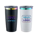 RTS US 20oz Double Wall Stainless Steel Coffee Tumbler Powder Coated Travel Tumbler Cup 25pcs Mixed Lids Novelty Gift Vacuum
