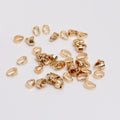 Silver Gold Brass Bail Clasp for DIY Necklace & Pendant Jewelry Making Clip Pinch Fastener Findings & Components
