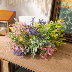 Cross-border Simulation Plastic Lavender Flowers for Home Decoration Accessories