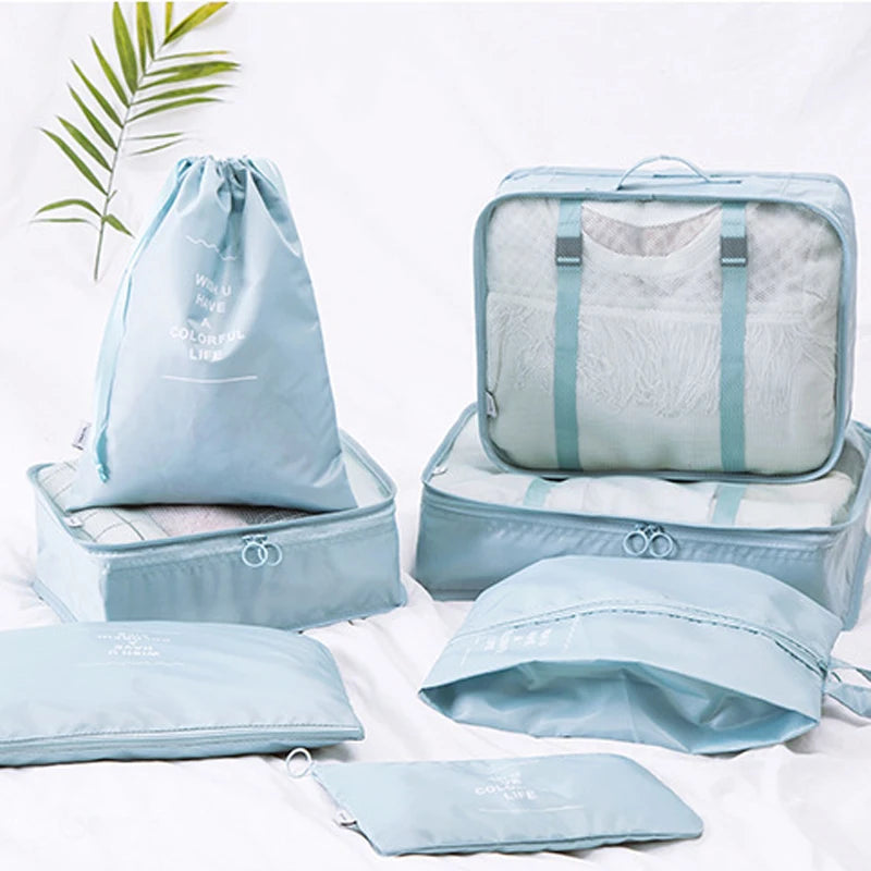 Fashion Large Capacity Duffle Travel Bag Multi Traveling Bag Set for Women Men Bag Organizer Travel