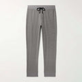 Dark Gray Thermal Waffle Knit Brushed Cotton Cashmere Pants Mens Trousers Custom Bottoms Sweatpants Joggers
