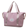 Custom Logo Large Capacity Sports Duffel Bag Fashionable Nylon Travel Laundry Bag with Zipper Closure for Travel