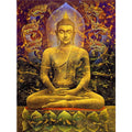 Dragon Religion Buddha DIY 5D Diamond Painting by Number Kit Fashion Wall Art Canvas Paint Diamond Painting Rhinestone