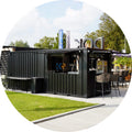 2025 Marine Luxury Container Transformation Prefabricated Module House Cafe Restaurant Bar