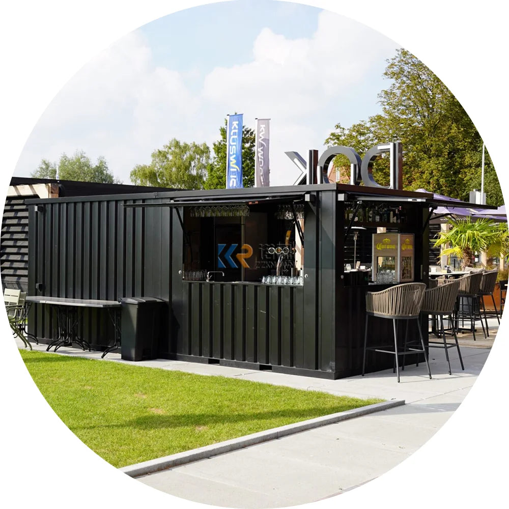 2025 Marine Luxury Container Transformation Prefabricated Module House Cafe Restaurant Bar
