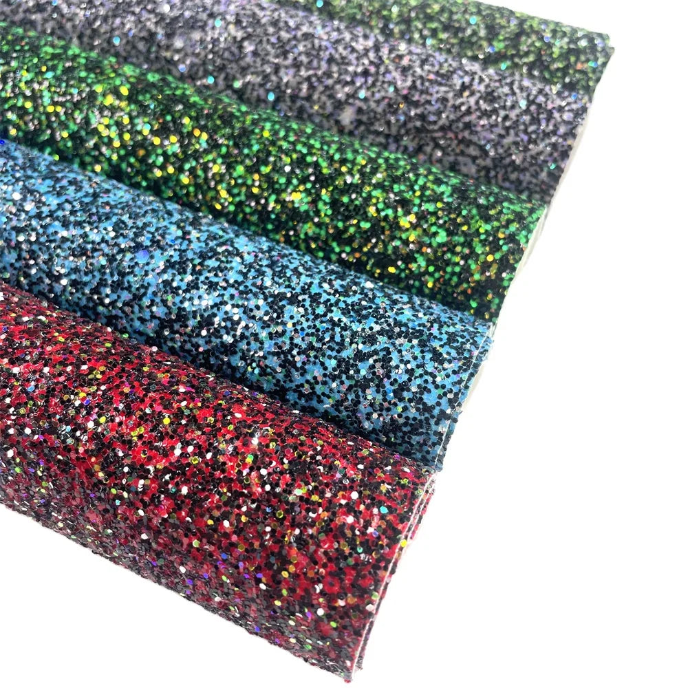 Manufacturers Spot Shiny Coarse Granular Glitter Gold Onion Leather Women's High Heel Fabric