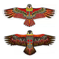 Customizable Recognition of Children's Outdoor Sports Toys Eagle Kite High Definition Hot Print Nylon Fabric Kites