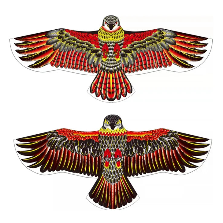 Customizable Recognition of Children's Outdoor Sports Toys Eagle Kite High Definition Hot Print Nylon Fabric Kites