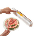Hot Selling White Plastic Cling Wrap Cutter Portable Food Grade ABS Utensil Customizable Cling for Hot/cold Foods