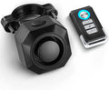 USB Rechargeable Bicycle Alarm with Wireless Remote Vibration Sensor and Anti-Theft Feature for Bicycles Motorcycles Bikes