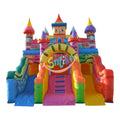 New Design Dual Lane Commercial Inflatable PVC Castle Kids Fun Bounce House Blower Jumping Slide Pool EN14960 Certified Custom
