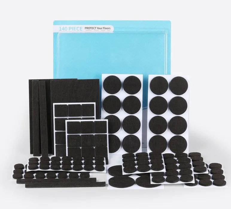 3mm Thick Self Adhesive Non Slip Felt Floor Protectors Felt Furniture Pads for Hardwood Floors