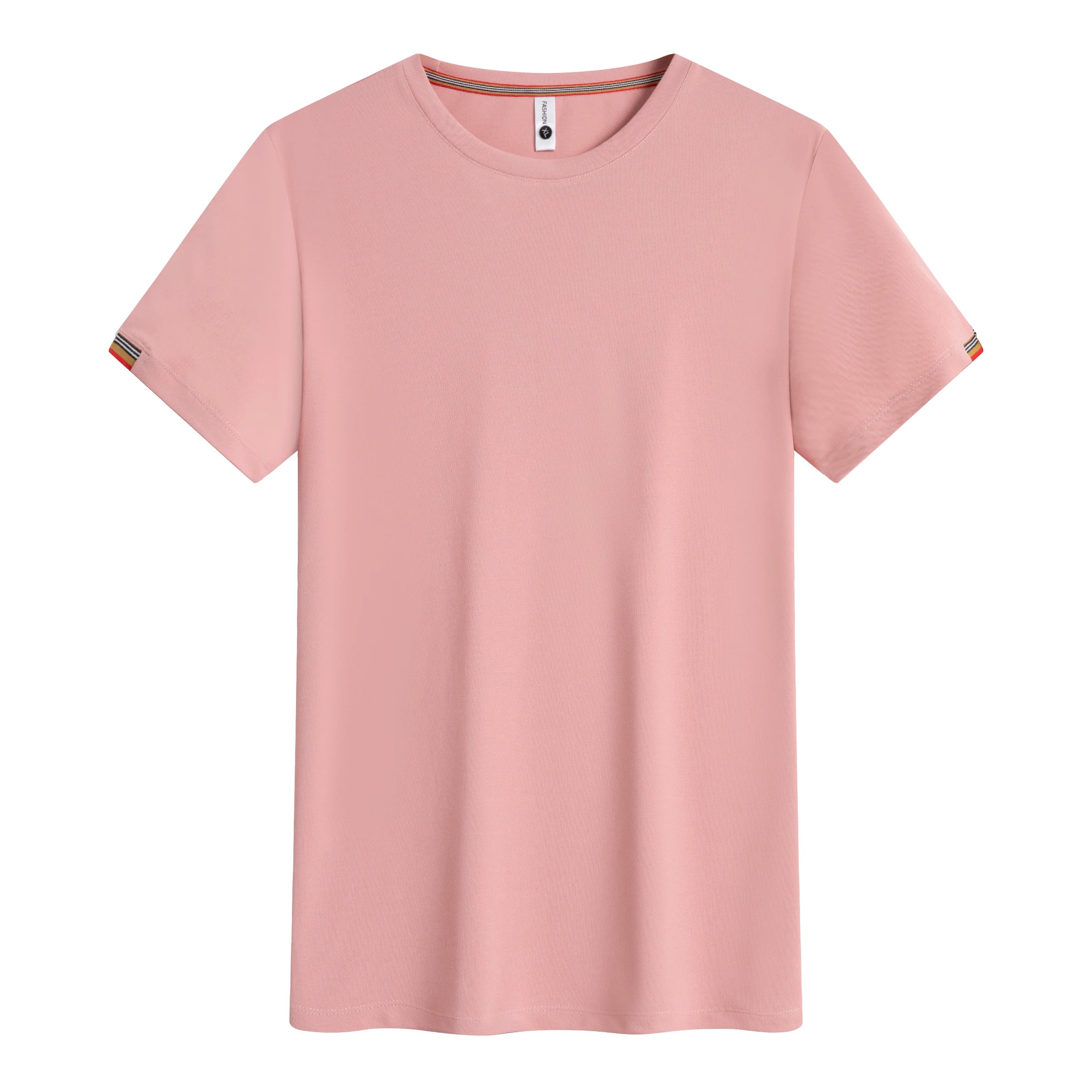 Customized Men's and Women's Blank Cotton Casual Oversized Short Sleeved T-shirt