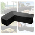 Factory Price L Shape Furniture Cover Corner Outdoor Sofa Cover Garden V Shape Waterproof Sofa Set All-Purpose Dust Covers