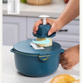 New 9 in 1 Multifunction Vegetable Cutter with Drain Basket Magic Rotate Vegetable Portable Slicer Chopper Grater
