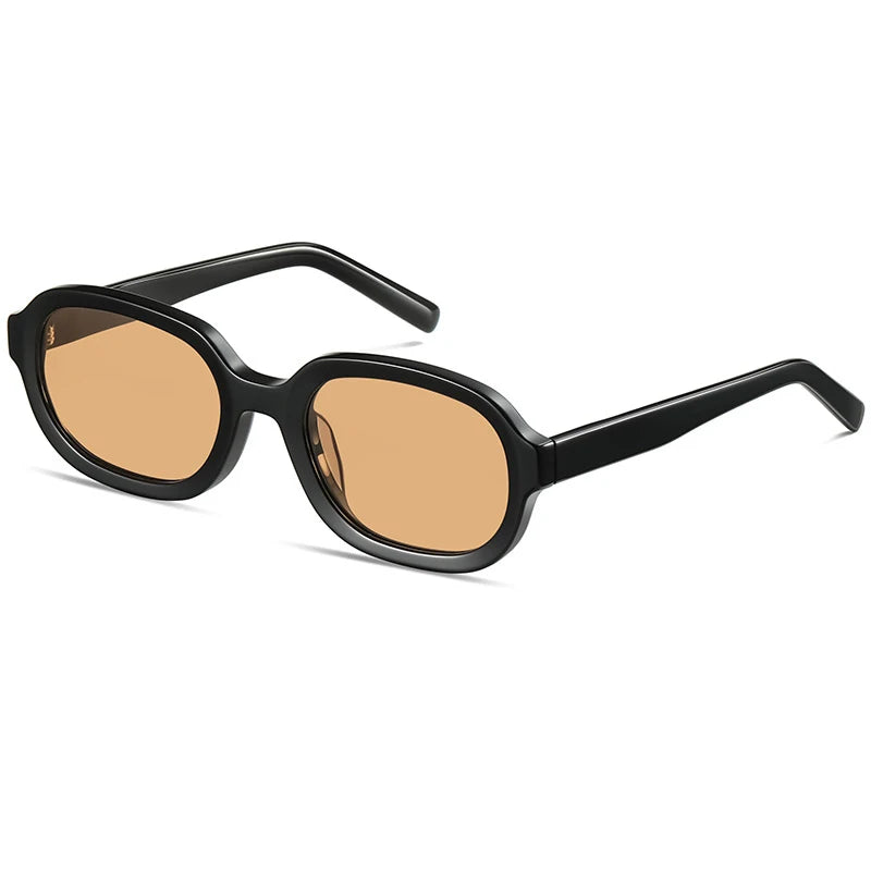 Custom Luxury Fashionable Designer Acetate Shades Sun Glasses Retro Women Men Sunglasses 2023