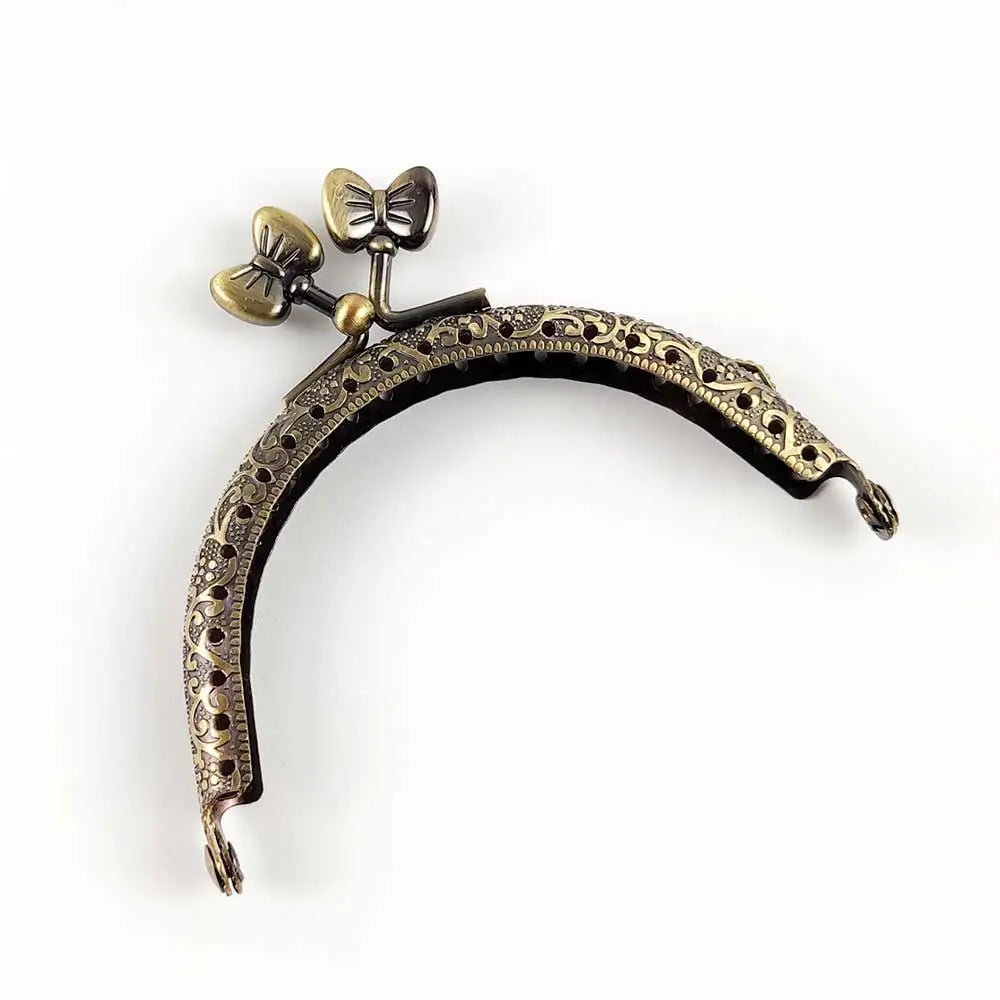 Deepeel HD039 8.5cm Bag Hardware Accessory Handbag Clutch Clip Buckle Purse Frame