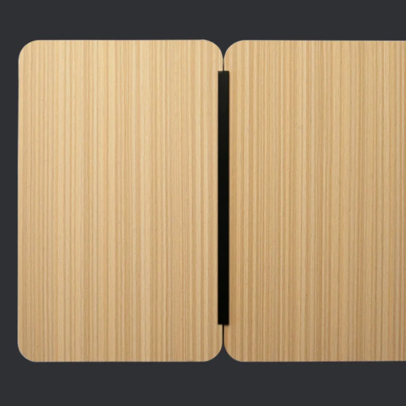 Bamboo Charcoal Wood Fiber Integrated Wallboard Waterproof Flame Retardant Decorative Panel Background Wall for Hotel Use