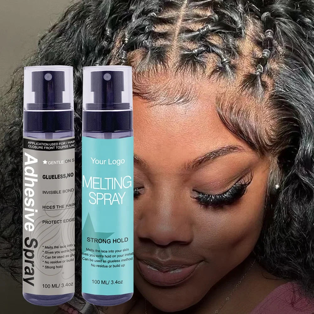 Daily Holding Spray for Lace Wigs Melting Spray Lace Glue Temporary Wigs Hold Gel