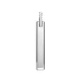 Waterproof Tungsten Steel Vertical 3d bar Necklace Chain Hip Hop Jewelry  for Men Boys