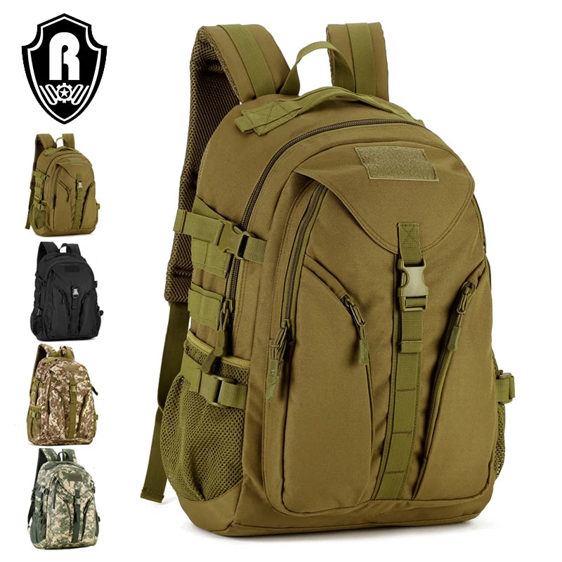 2024 New Outdoor Travel Sport Nylon Waterproof Tactical Backpack Custom Logo Riding Backpack Laptop