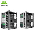 Movable Industry Gas Cylinder Storage Rack Applicable 50L 200bar/ 50L 300bar Gas Cylinder 8x8 64units Cylinder Bundle