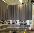 Heavy Duty Soundproof Clear Industrial PVC Vinyl Curtains Walls Divider Partitions