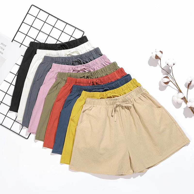 China Suppliers Wholesale Summer Cheap Shorts Women's 2025 Casual Loose Shorts