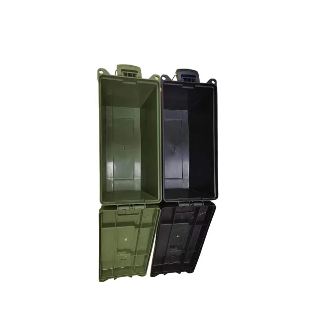 Mini Compact 30cal M19A1 Tactical Waterproof Tool Battery Storage Box Plastic Ammo Box Green