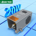 LASER TREE High Power 20W Optical Power Laser Head Air Assist Kit CNC TTL Module for Laser Cutting Engraving Machine Tools