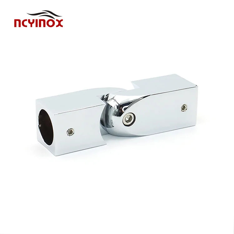 In Stock Glass Connector  Glass Wall Clamps Bathroom Fitting Tube Support Connector bar Bracket