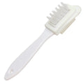 Double Sides Shoe Cleaner Suede Shoe Brush Leather Shoe Cleaning Brush Cleaner with PP Bristles and Rubber
