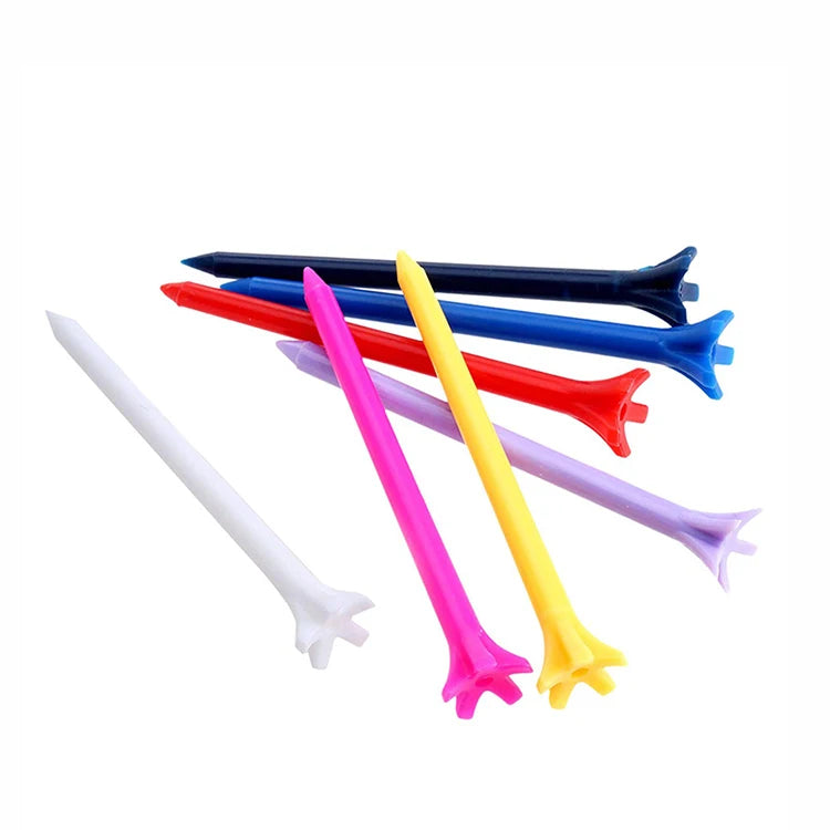 Personalized 5 - Prong 70mm Golf Plastic Tees