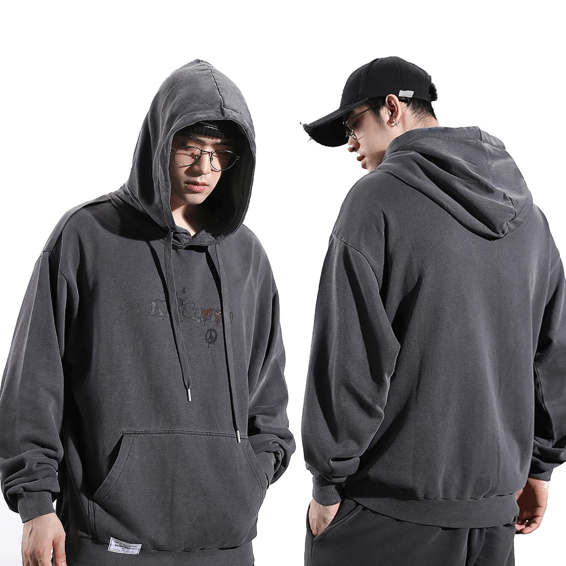 Custom logo Jogging Shoes and Hoodie Sports Pants Men's Suit Hooded Cotton Unisex Men's Sports Suit Set High Quality Hoodie