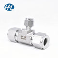 Swagelok Replacement Stainless Steel Forged Polished Instrument Tube Fitting Compression Reducing Union Tee Double Ferrule 3mm