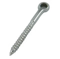 New Arrival Wholesale Stainless Steel Accessories 316/304 Stamped Head Eye Bolt with 4*45 Wood Screw Plain Finish